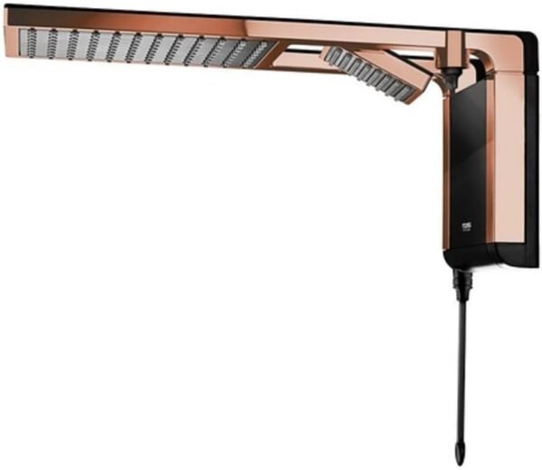 CHUVEIRO ACQUA DUO, LORENZETTI, BLACK/ROSE GOLD 127V/5500W - Imagem 4