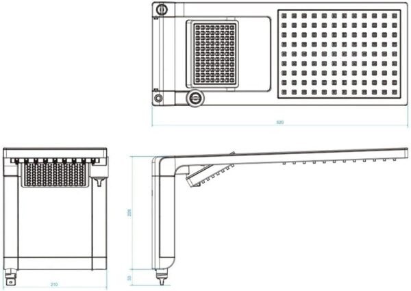 Ducha Acqua Duo Ultra Branco e Cromado 6800W com Haste para Controle da Temperatura com Comando Eletrônico e Jato Direcionável - Lorenzetti - Imagem 5