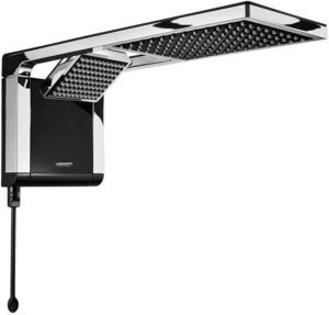 Chuveiro Acqua Duo Preto/Cromado 220V 6800W Lorenzetti