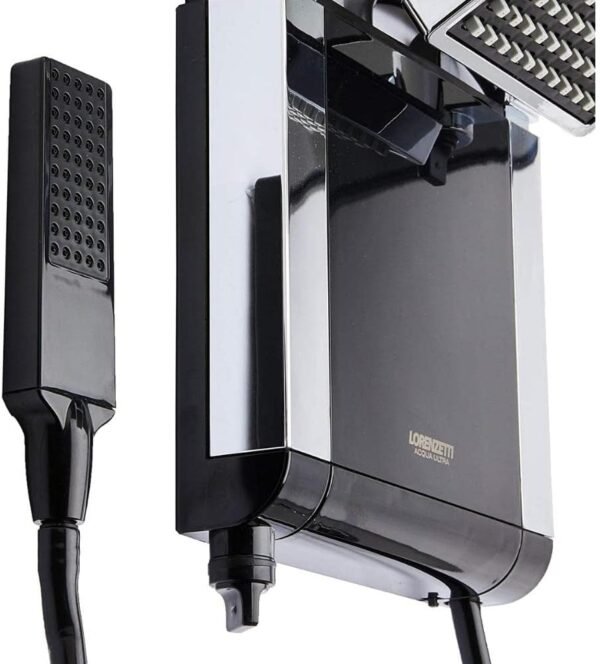 Chuveiro Acqua Duo Preto/Cromado 220V 6800W Lorenzetti - Imagem 3