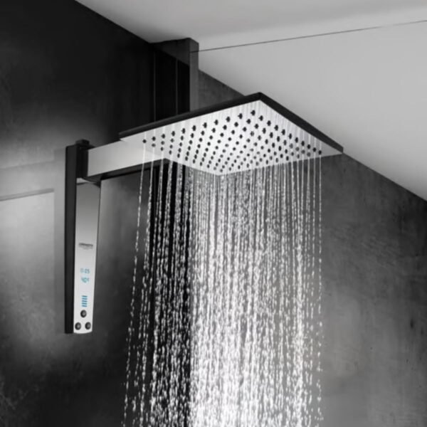 Chuveiro Acqua Century Digital Preto Cromado 220V 7500W Lorenzetti - Imagem 3